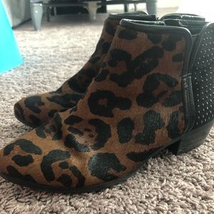 ALEX MARIE CHEETAH BOOTIES